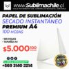 Papel de Sublimacion Premium A4