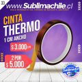 Cinta Adhesiva Thermo Resistente 1 cm de ancho