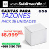 Cajitas Para Tazones 36 unidades
