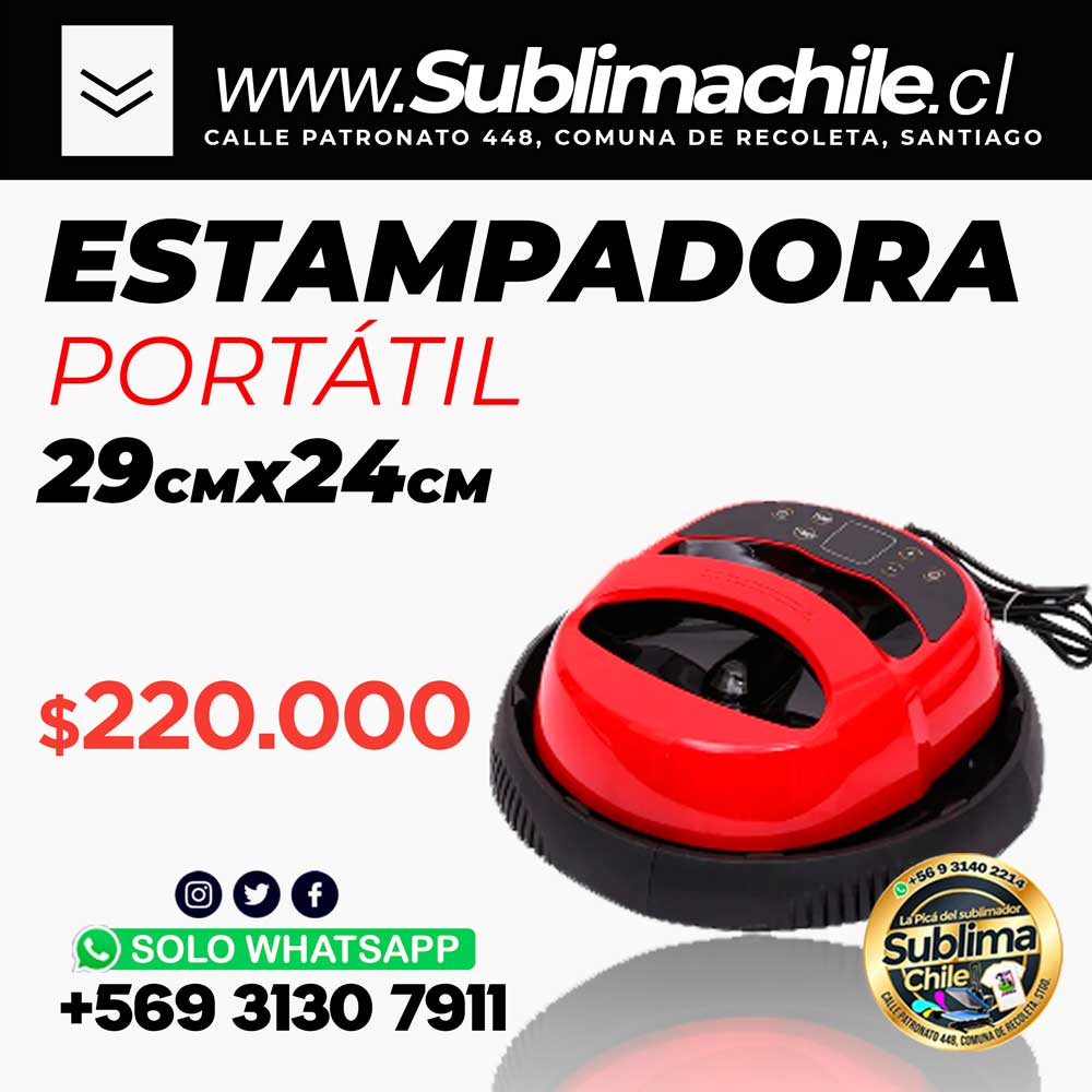 Máquina Estampadora 8 en 1 para Sublimar - Sublimachile - Santiago Chile