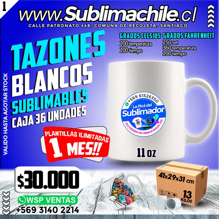 TAZONES-BLANCOS