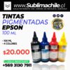 TINTA PIGMENTADA PACK 4 TINTAS