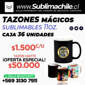 Tazones Magicos para Sublimar
