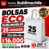Bolsas TNT Sublimables 25x30x10 cm