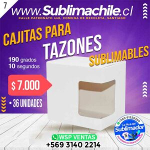 cajitas TAZONES