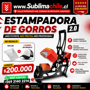 Estampadora para Gorros (Jockey)