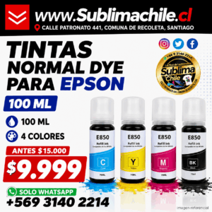 Tinta Alternativa Epson Dye 100 ml