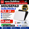 Mouse Pad Sublimar