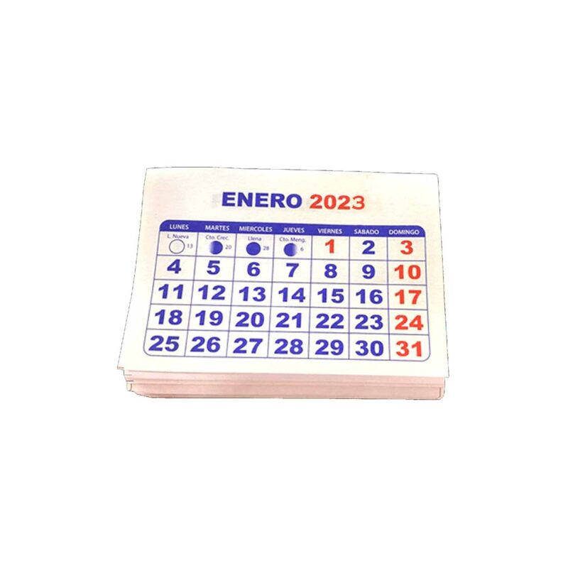 Mini calendario 2023