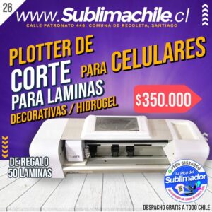 Plotter de Corte para Lámina de Celulares + Regalo 50 láminas
