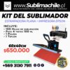 Kit del Sublimador N#2 Impresora + Maquina estampadora 60x40 - Sublimachile  - Santiago Chile