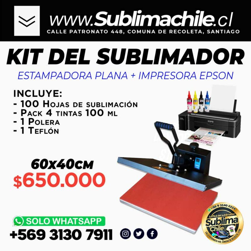 Kit del sublimador 60x40 3