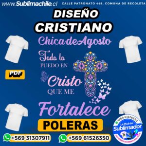 Diseño Cristiano para Sublimar Poleras - PDF