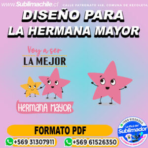 Un diseño para la mejor hermana mayor - PDF
