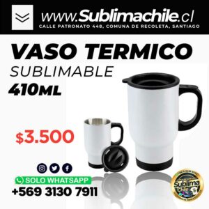 Mug Térmico Sublimable de 410 ml