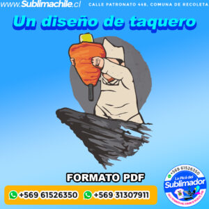 Un diseño para el mejor taquero para sublimar - PDF