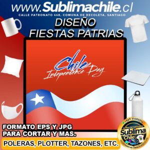 Diseño de Fiestas Patrias para Sublimar - EPS y JPG