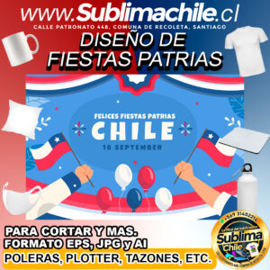 Un lindo diseño editable de las fiestas patrias para sublimar - AI, EPS y JPG