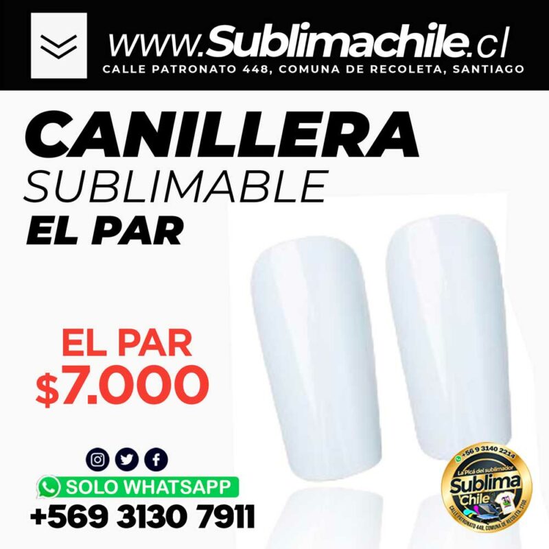 Canillera Sublimable 2