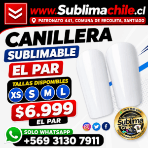 Par de Canilleras para Sublimar