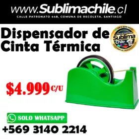 Cinta Adhesiva Thermo Resistente 1cm - Sublimachile - Santiago Chile