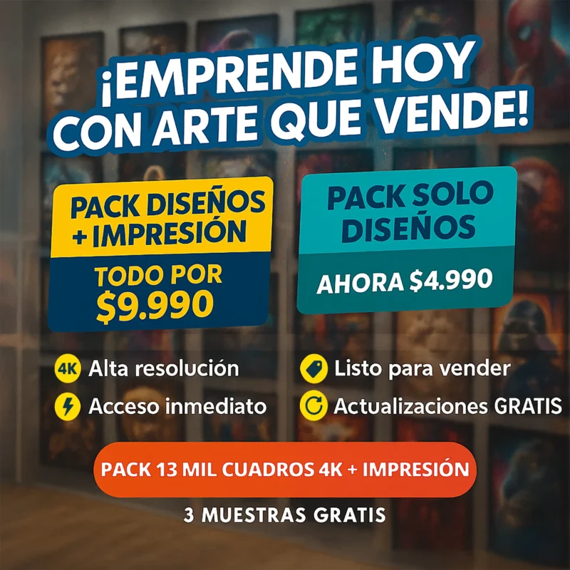 Pack de disenos para cuadros e impresion copia
