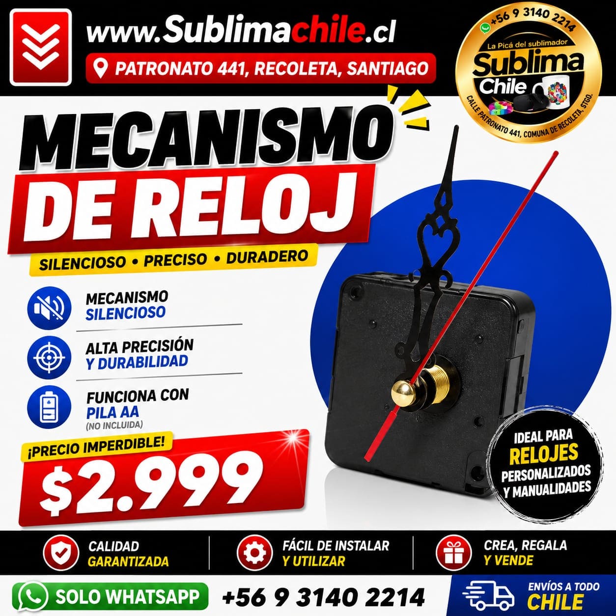 Mecanismo de Reloj 1 Mecanismo de Reloj